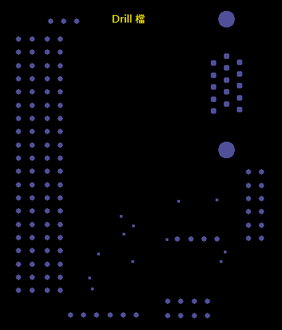 產(chǎn)生Drill File及 Map File 的Gerber 檔案，此會(huì)產(chǎn)生描述此PCB所用到的鉆孔的孔徑尺寸及鉆孔的座標(biāo)資訊。