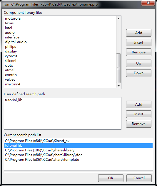 上下兩個(gè)視窗都Add 你的library ，在library browser 就可以找到你的library